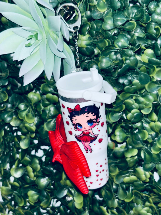 Betty boop mini Stanley keychain